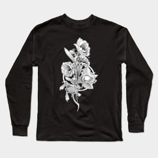 from death comes life <3 (black & grey) Long Sleeve T-Shirt